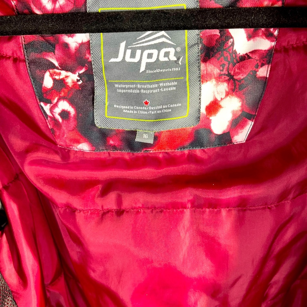 Jupa Snowboard Jacket - Youth Girls (16) - Ski Winter Snow‎ Water Proof Floral - Picture 5 of 7